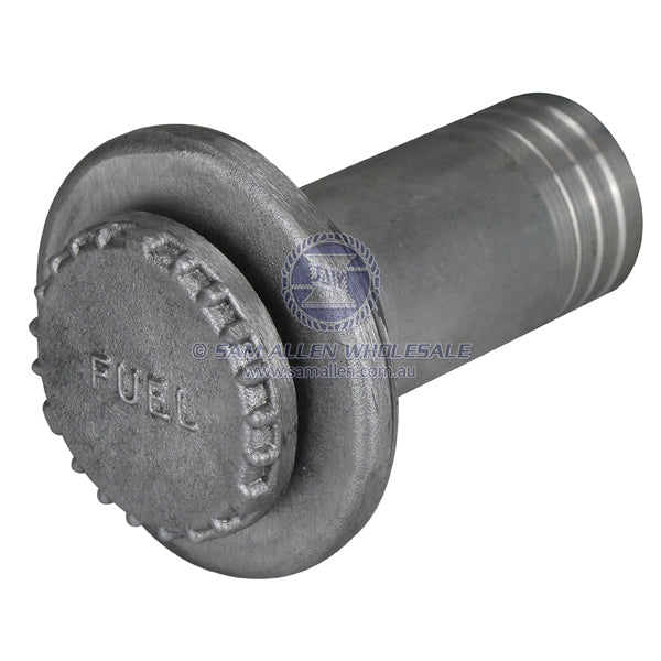 Deck filler alloy weld-in knurled cap 1-1/2in UNF tail suit 1-1/2in | Sam Allen