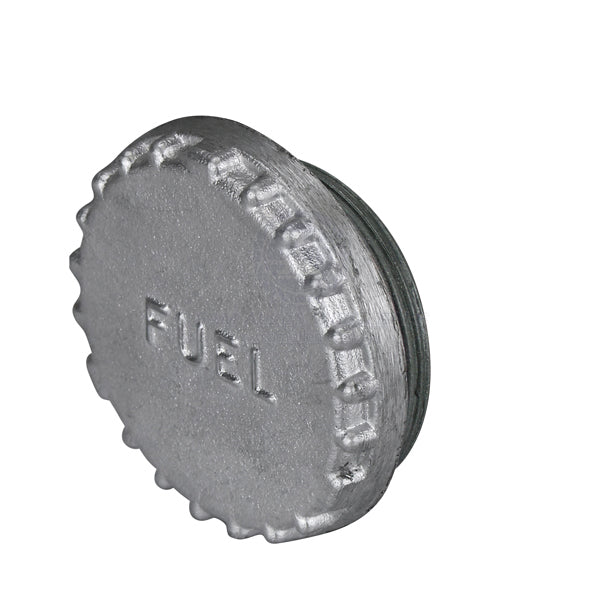 Deck filler cap only alloy knurled 1-1/2in UNF marked fuel | Sam Allen