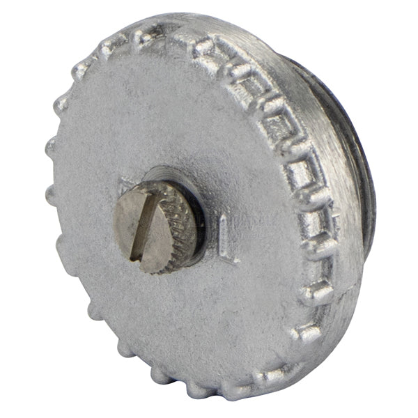 Deck filler cap only alloy knurled with breather 1-1/2in UNF | Sam Allen