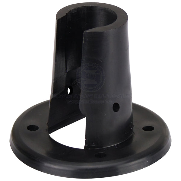 Seat leg bracket only nylon black suit 25mm OD tube | Sam Allen