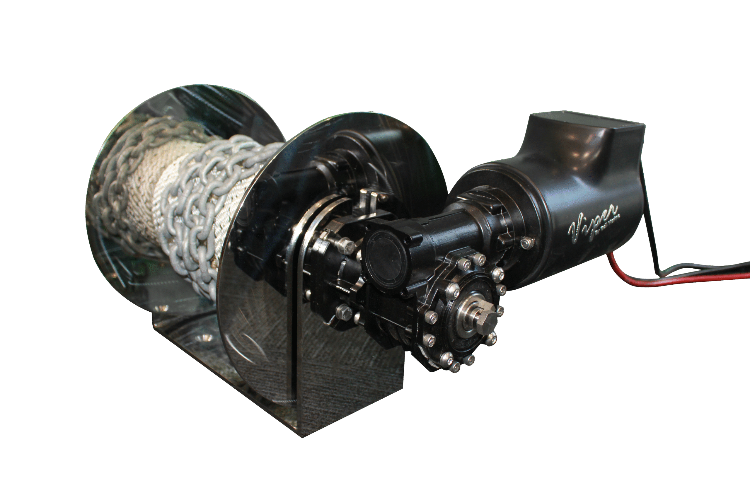 Viper Pro Series II 1500 Electric Anchor Winch Bundle Inc 200M 6mm Rope Kit