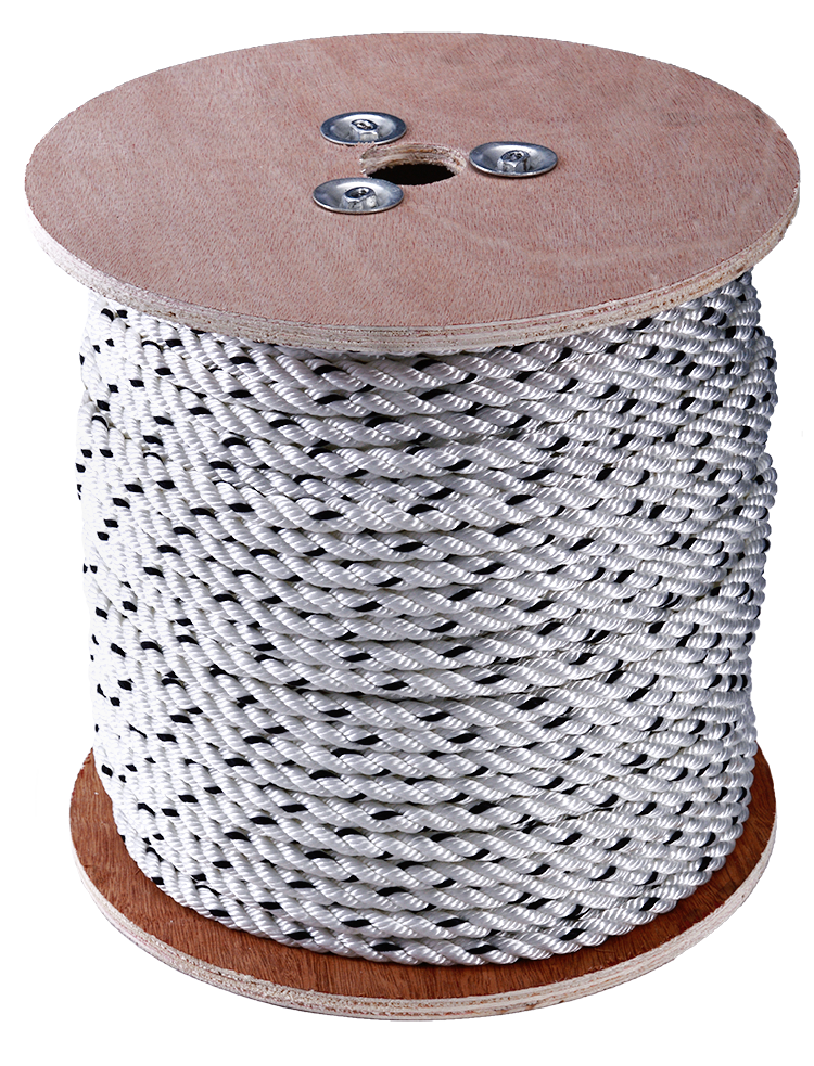 75Mtrs of 8mm 3 Strand Rope Spliced To 8Mtrs of Gal Short Link Anchor Chain