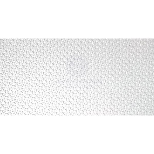 Deck tread Z pattern 425 x 120mm pair white | Sam Allen