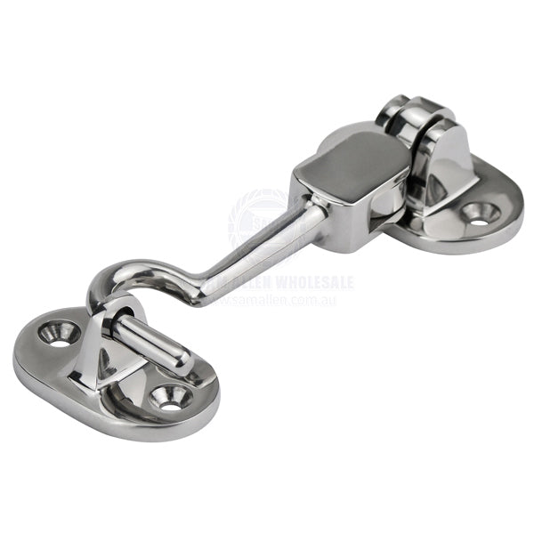Cabin hook 316G cast SS double action heavy duty 104 x 33mm