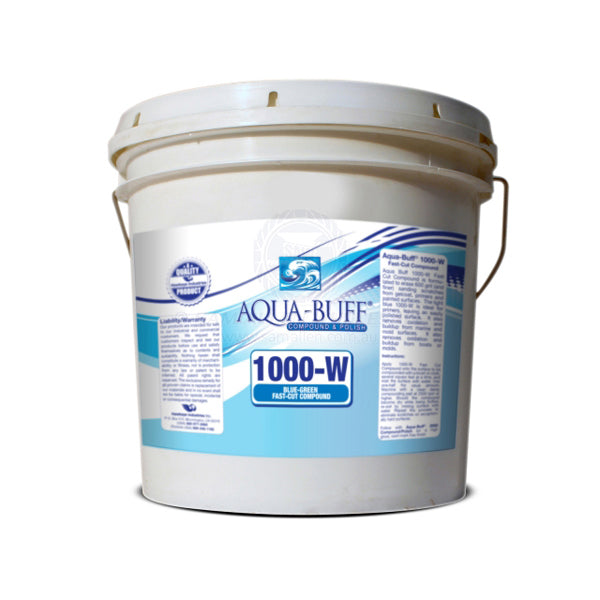 Aquabuff 1000 fibreglass fast cutting compound 7.6 litres | Sam Allen