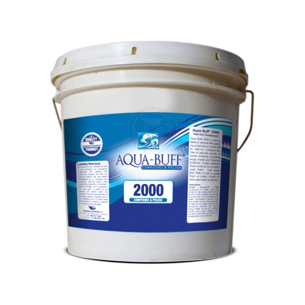 Aquabuff 2000 fibreglass polishing compound 7.6 litres | Sam Allen