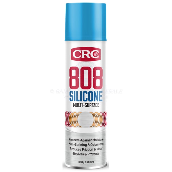 CRC 808 Silicon Spray general purpose 330g aerosol - pack of 6 | Sam Allen