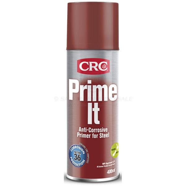 CRC Prime-It red oxide primer for steel 400ml aerosol - pack of 6 | Sam Allen