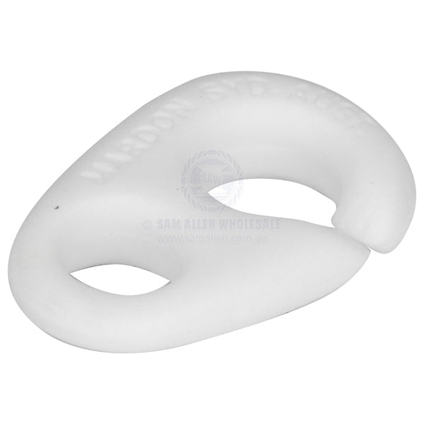 Flag clip white nylon | Sam Allen