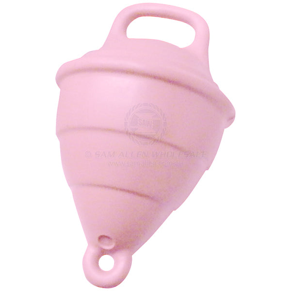 Buoy polyethylene 250mm hollow with handle pink | Sam Allen