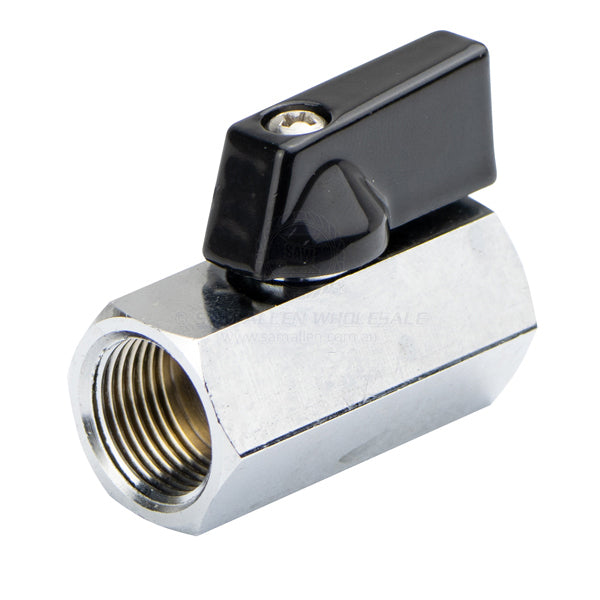 Valve ball mini NP brass 3/8 BSPF x 3/8 BSPF | Sam Allen