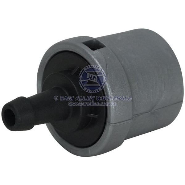 Fuel line fitting nylon round 12.5mm ID suit Tohatsu | Sam Allen