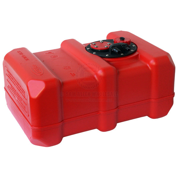 Fuel tank polyethylene under floor 33 litres 500 x 230 x 350mm