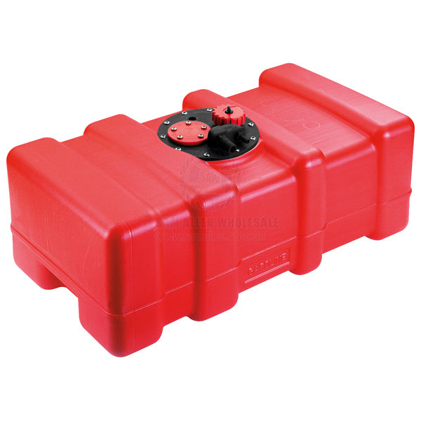 Fuel tank polyethylene under floor 43 litres 650 x 230 x 350mm