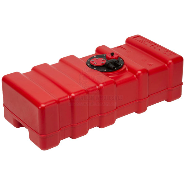 Fuel tank polyethylene under floor 53 litres 800 x 230 x 350mm