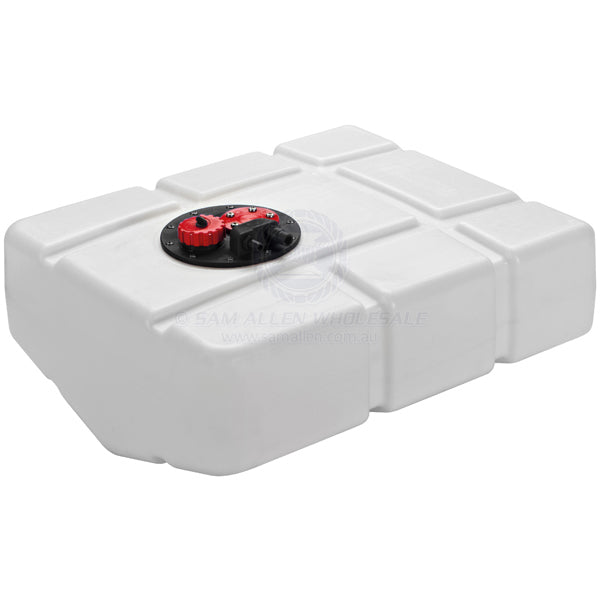 Fuel tank polyethylene keel mounted 57 litres 600 x 500 x 230mm