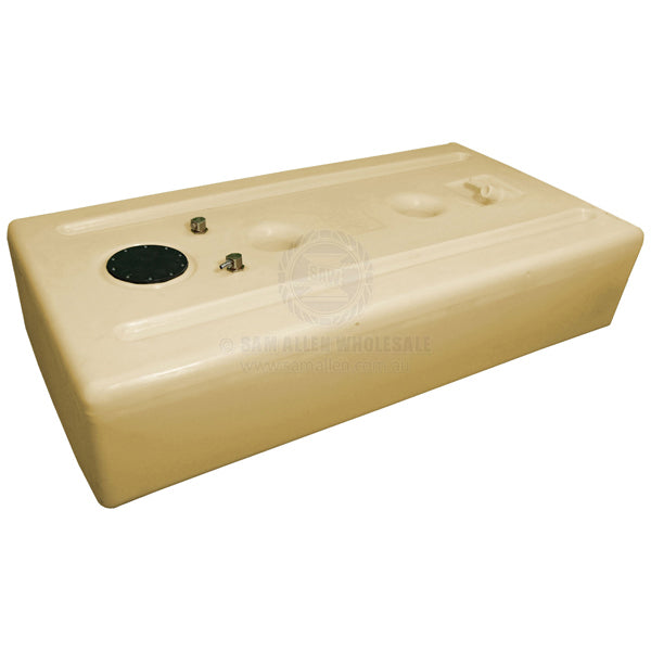 Fuel tank polyethylene with stepped filler port 347l 1450 x 800 x 385mm
