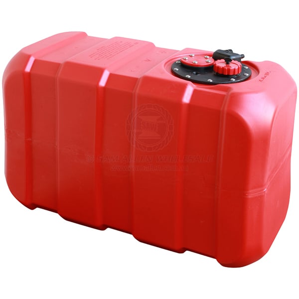 Fuel tank polyethylene under floor 62 litres 650 x 300 x 400mm | Sam Allen