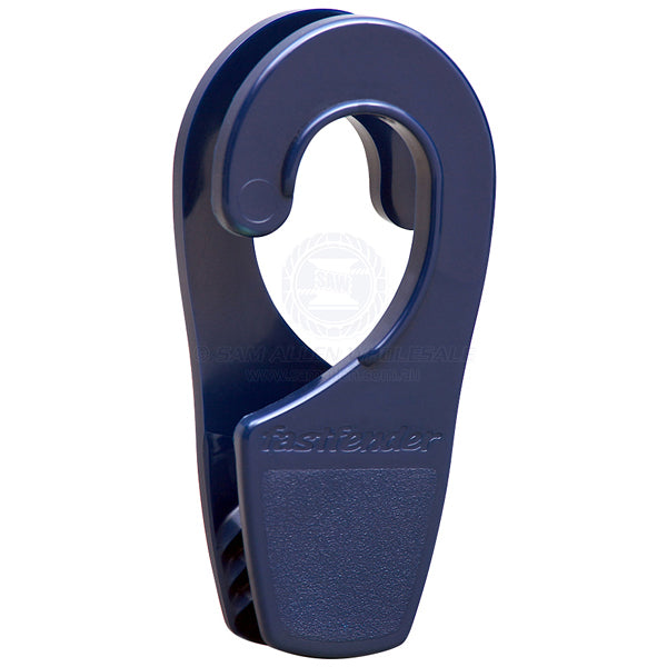 Fender hanger suit 25mm OD rail blue pair