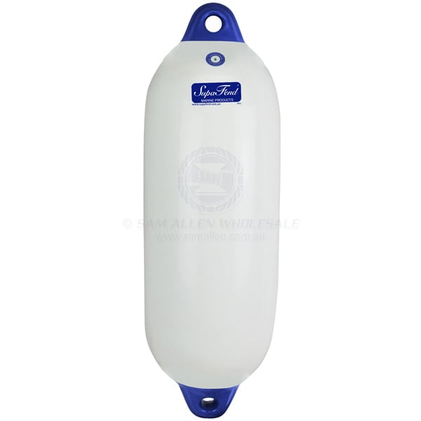 Fender Supafend medium white with blue tip 600 x 200mm