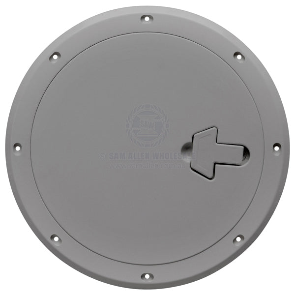 Hatch access Can SB grey ASA plastic 315mm diam | Sam Allen