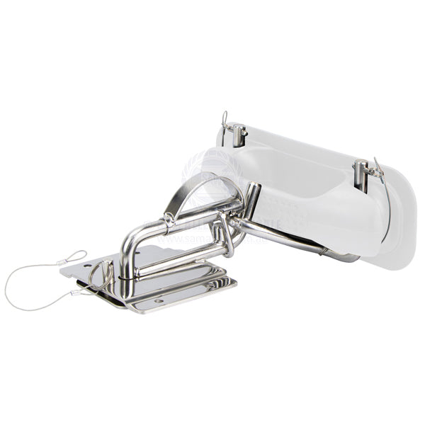 Inflatable dinghy snap davit kit Relaxn quick fit with white PVC pad | Sam Allen