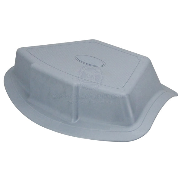 Inflatable dinghy bow step PVC 460 x 340mm grey | Sam Allen