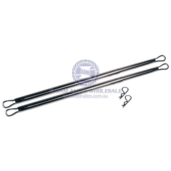 Snap davit bars SS telescopic 3 position suit inflatable dinghy pr | Sam Allen