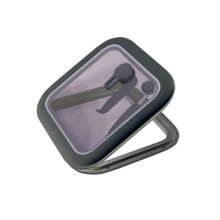 Low Profile Aluminium Deck Hatches Black