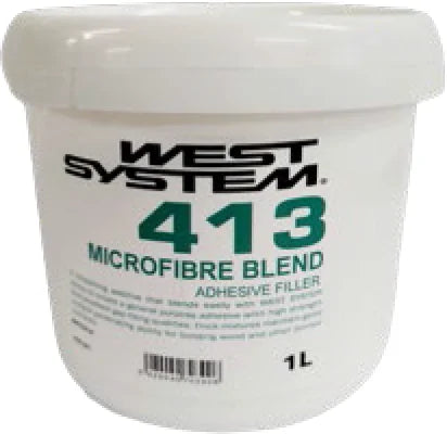 West- MICROFIBRE BLEND 413-1 lt tub