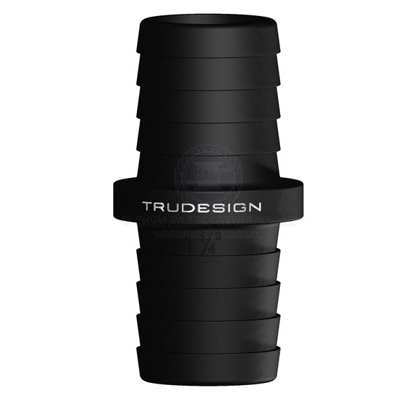 Valve non return Trudesign black with tails suit 3/4 ID hose