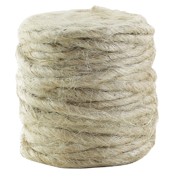 Caulking untarred hemp 6-8mm 5 x 26m rolls | Sam Allen