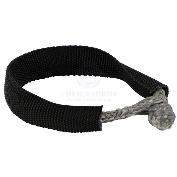 Soft shackle UHMWPE 3mm x 60mm grey with sleeve 1330kg - pair