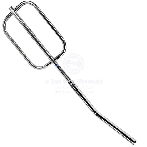 Handle boarding 316G SS rod holder mount two piece shaft with gimbal
