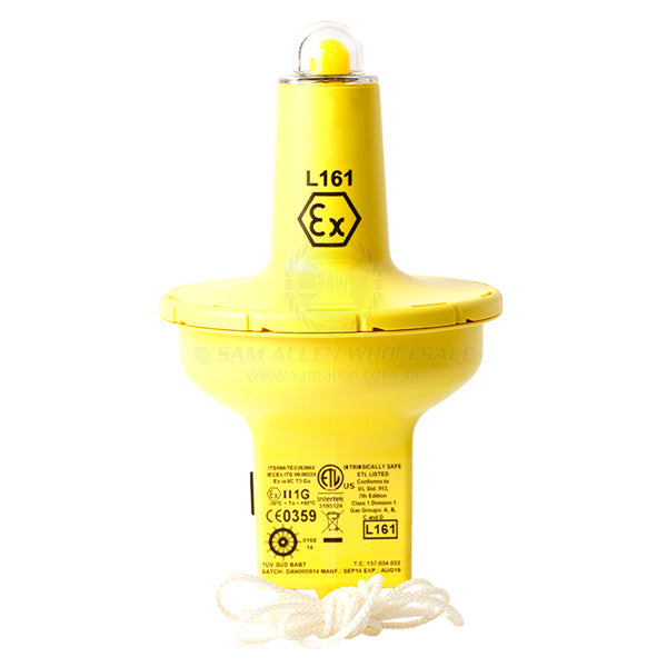 Light lifebuoy Wescom L161 SOLAS approved intrinsically safe | Sam Allen