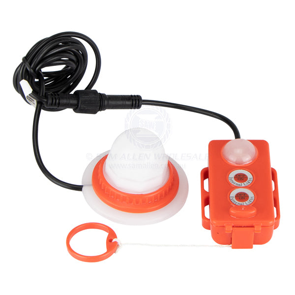 Light liferaft LED with integrated inner light & battery pack | Sam Allen