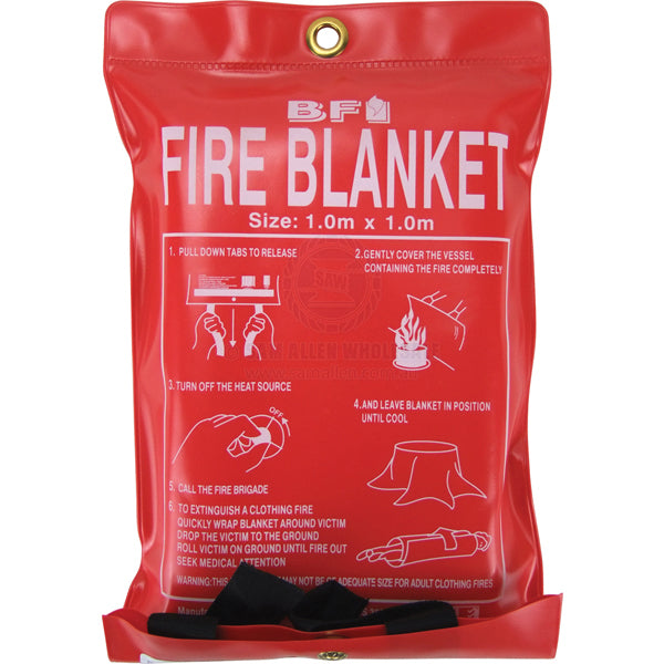 FIRE BLANKET 1m x 1m | Sam Allen