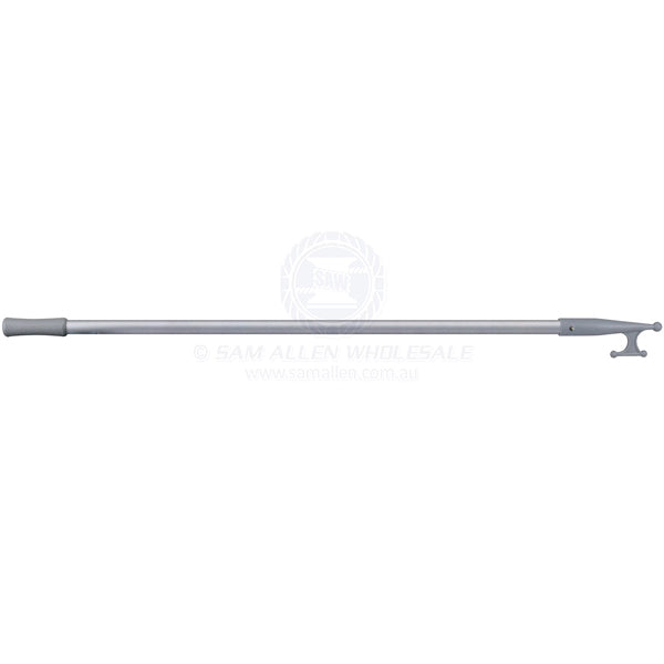 Boat hook fixed anodised alloy 25mm diam handle with plastic head 2.1m | Sam Allen