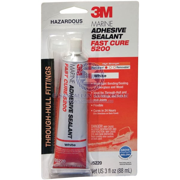 3M Polyurethane Sealant 5200FC white 88.7ml tube | Sam Allen