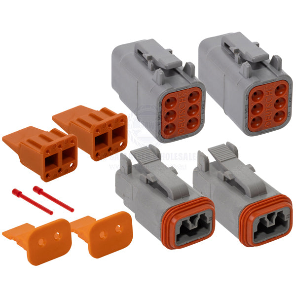 Trim tab Lenco Pro Control actuator Deutsch plug connector kit - pair | Sam Allen