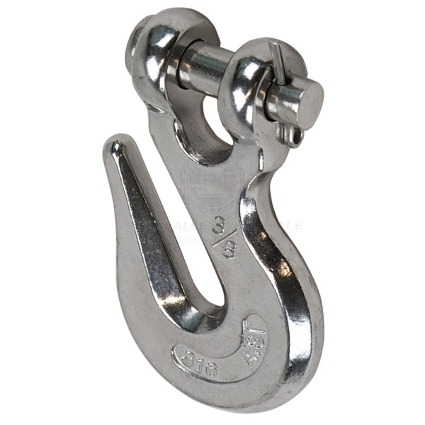 Hook 316G SS clevis grab suit 5/16 chain