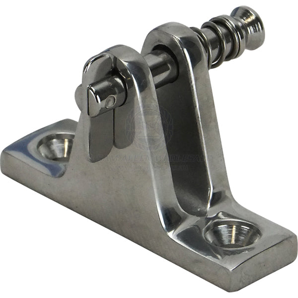 Canopy deck mount 316G cast SS flat base quick release - pack of 50 | Sam Allen