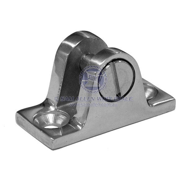 Canopy deck mount 316G cast SS heavy duty with 10mm diam pin | Sam Allen