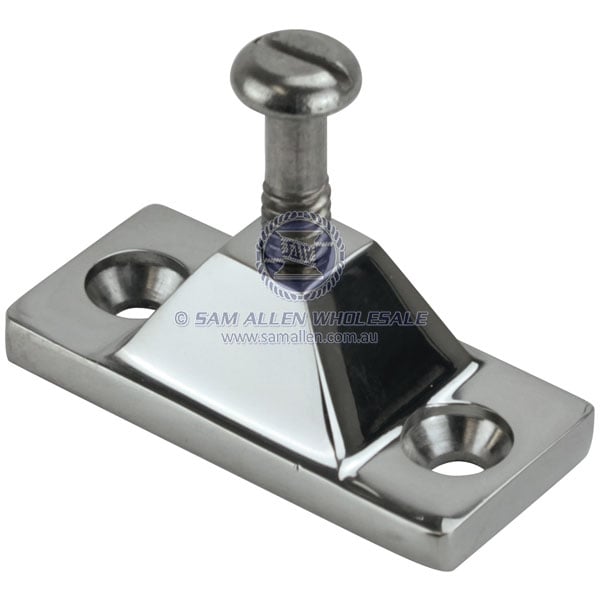 Canopy side mount 316G SS flat base 5.5mm diam pin | Sam Allen