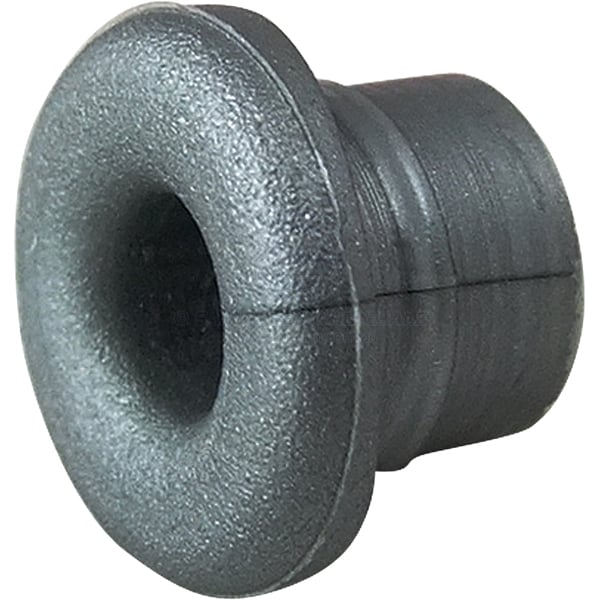 Grommet balustrade silver nylon 7mm ID x 9mm cutout - pack of 20 | Sam Allen