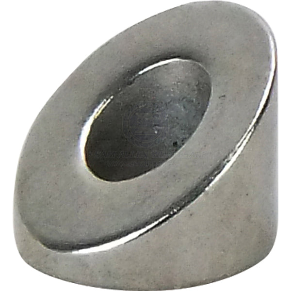 Washer bevelled 316G cast SS 45° 6mm smooth bore 13mm OD