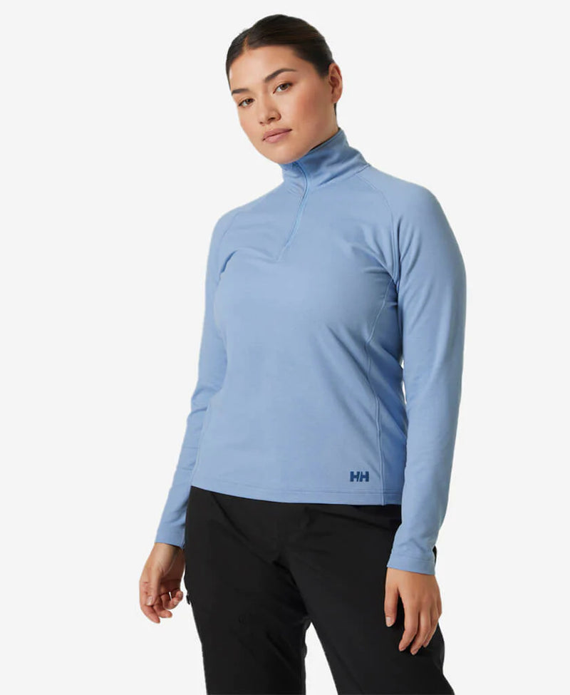 W Verglas 1/2 Zip-Bright Blue