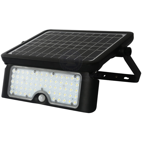 Light LED flood folding bracket mnt solar motion sens 1080lu-pack of 8