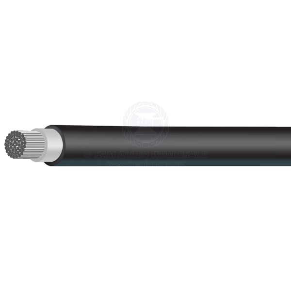 Cable battery flexible tinned black double insulated 2B&S 35mm² x 50m | Sam Allen