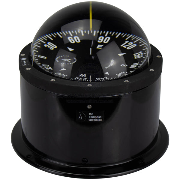 Compass Autonautic black binnacle mount 140mm black card (Zone C)